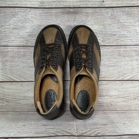 Born Monica Womens Size 8 Oxford Lace Up Shoes Sneakers Tan Brown Leather Walk - Picture 8 of 9